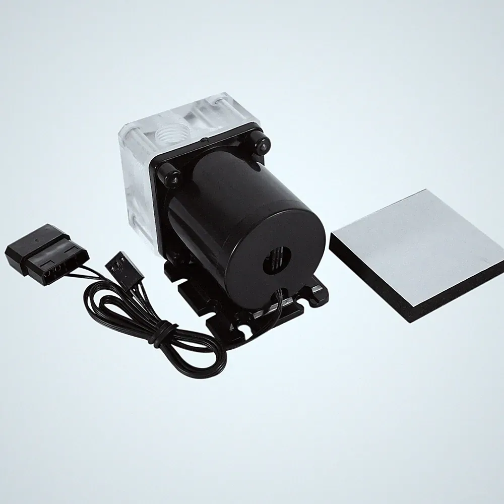 12V 0.8A 10W G1 / 4 Gewinde GeräUscharme Wasser Pumpe für CPU PC Computer K3599