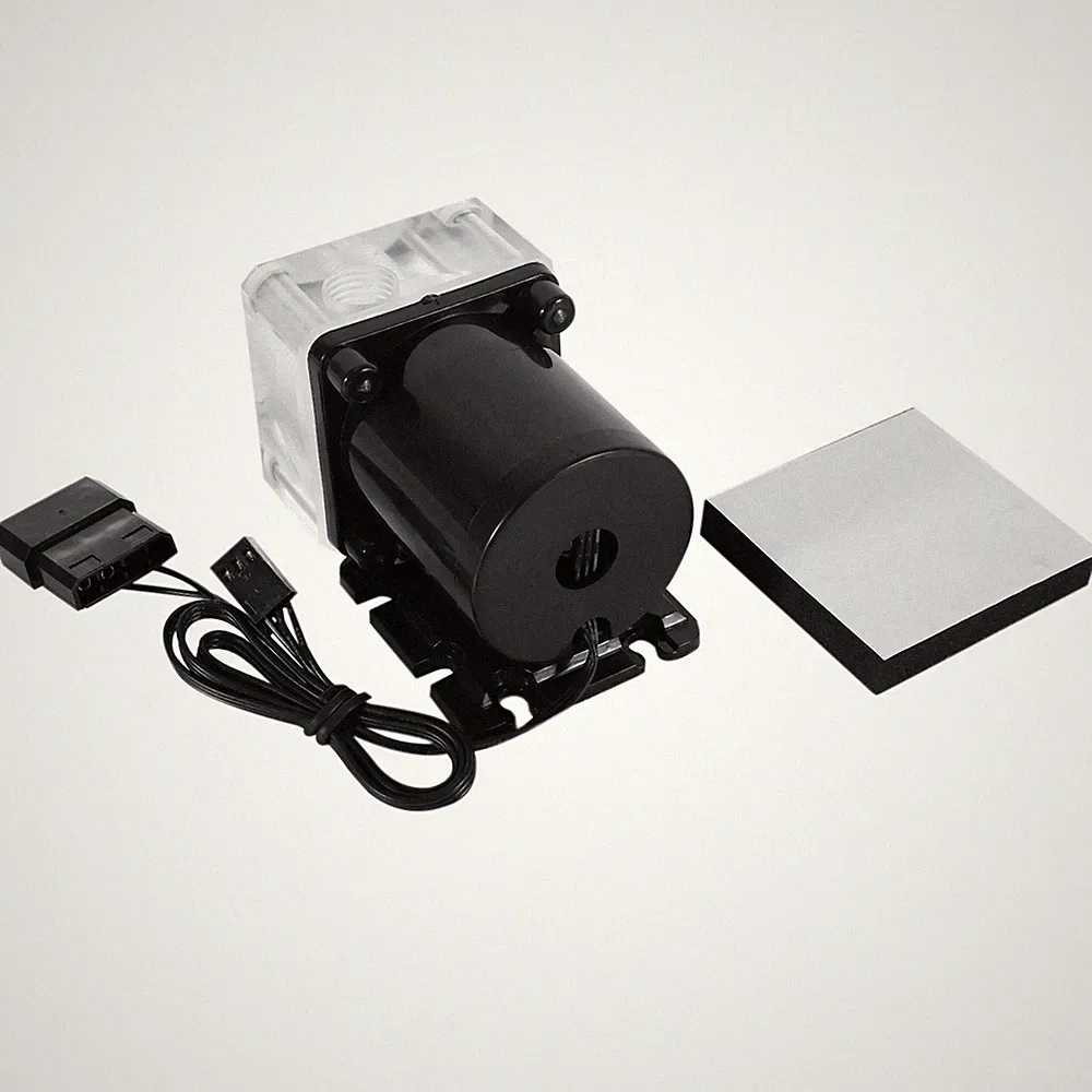 12V 0.8A 10W G1 / 4 Gewinde GeräUscharme Wasser Pumpe für CPU PC Computer K4849