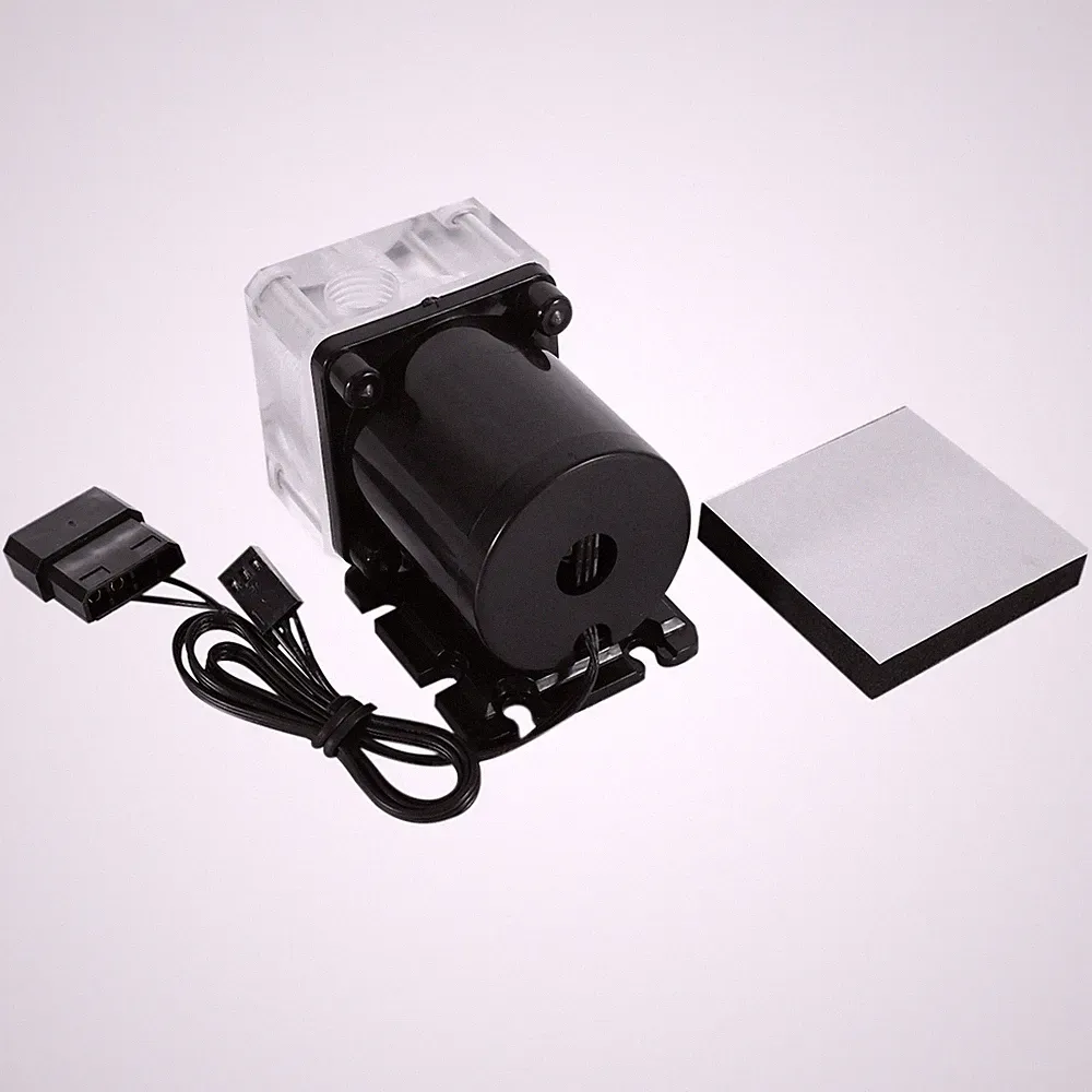 12V 0.8A 10W G1 / 4 Gewinde GeräUscharme Wasser Pumpe für CPU PC Computer K5425