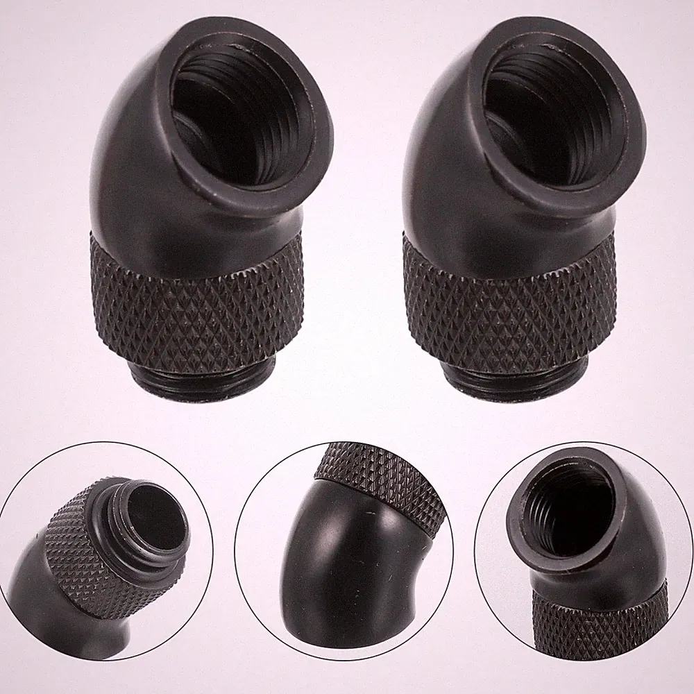 2 stücke Adapter für PC Wasserkühlung Messing Computer Wasserkühlung Schlauch