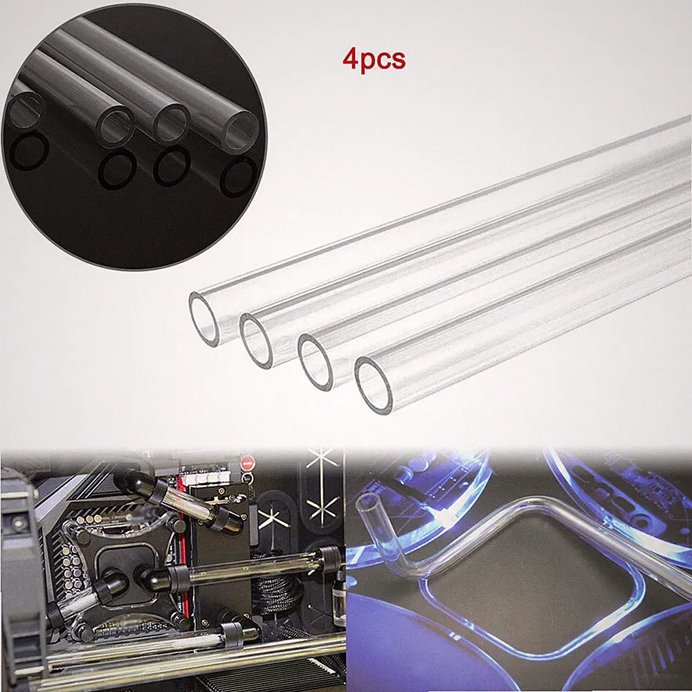 4Pcs Schlauch Rohrleitung Petg Harte Tuben 10/14mm for Computer Wasserkühlung
