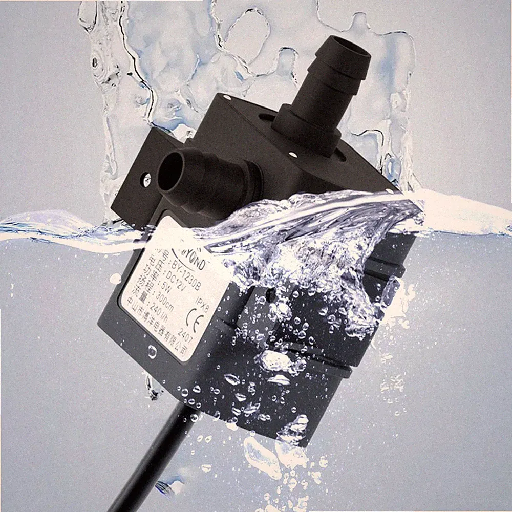 5W Brushless DC Wasserpumpe USB kompatibel für PC Wasserkühlung und Aquarien