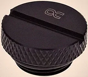Alphacool 8745565 HF Verschlussschraube G1/4 - Dunkelschwarz