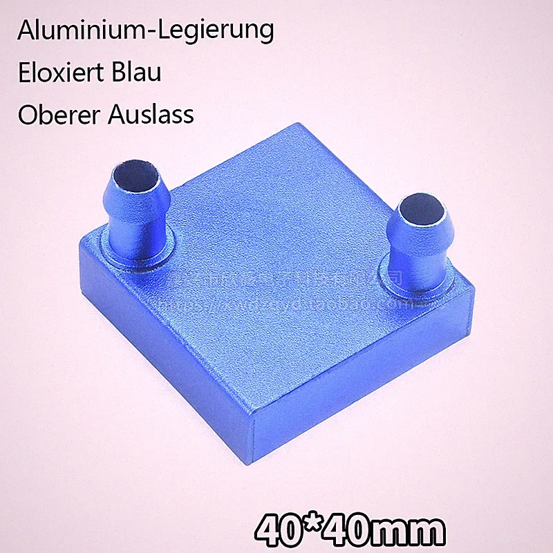 Aluminium Wasserkühlung Block Kühlkörper Wasserkühlblock System für PC CPU GPU
