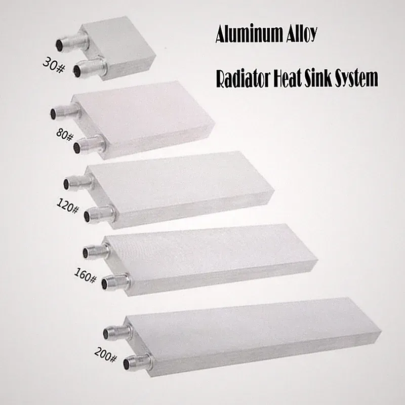 Aluminum Alloy Water Cooling Block Radiator Heat Sink System for PC Laptop CPU