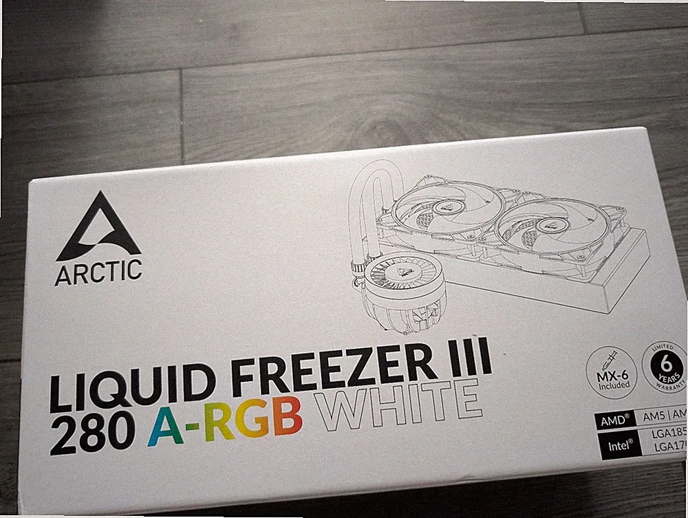 ARCTIC Liquid Freezer III 280 A-RGB (white) CPU Wasserkühler AMD Intel PC Kühler
