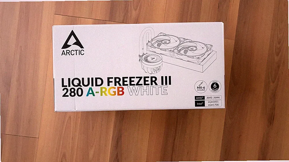 ARCTIC Liquid Freezer III 280 A-RGB White PC CPU AiO Wasserkühlung Weiß