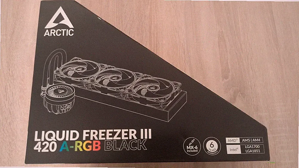 ARCTIC Liquid Freezer III 420 A-RGB (black) CPU Wasserkühler AMD Intel PC Kühler