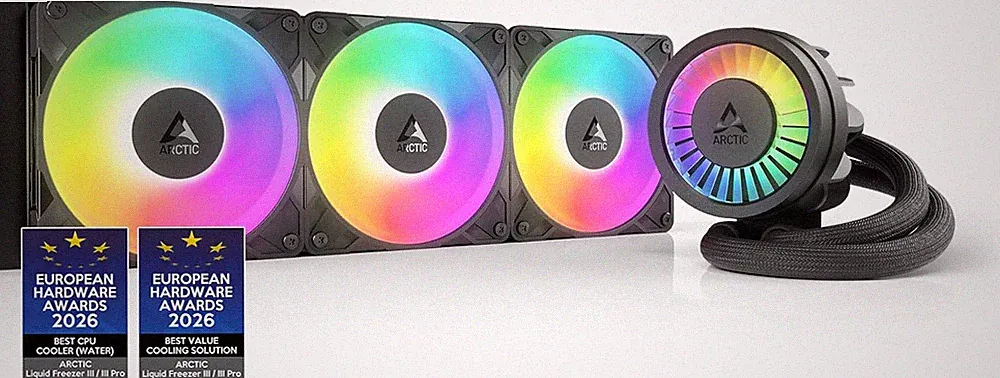 ARCTIC Liquid Freezer III Pro 360 A-RGB - Wasserkühlung PC, AIO CPU Wasserkühler