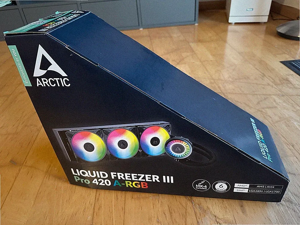 ARCTIC Liquid Freezer III Pro 420 A-RGB CPU Wasserkühler PC Gaming AIO Kühler