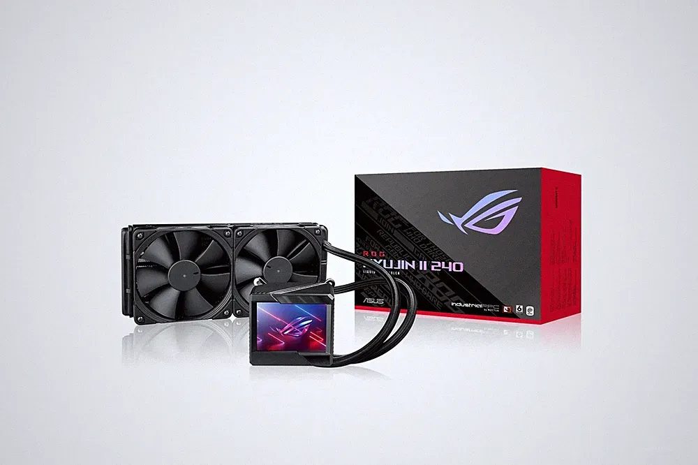 ASUS ROG Ryujin II 240 CPU-Wasserkühlung Defekt Radiator beschädigt