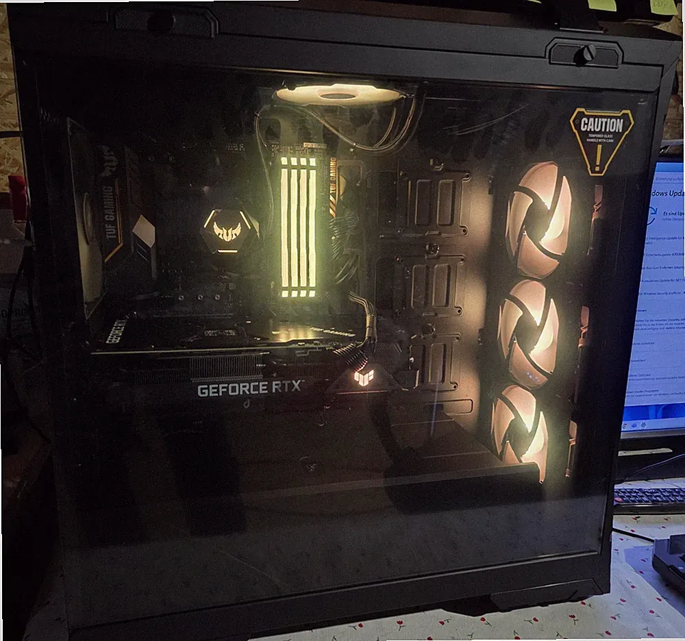 ASUS TUF Gaming PC | RTX 3070 Ti | i7-9700K | 32GB RAM | 1TB NVMe | Einzelstück