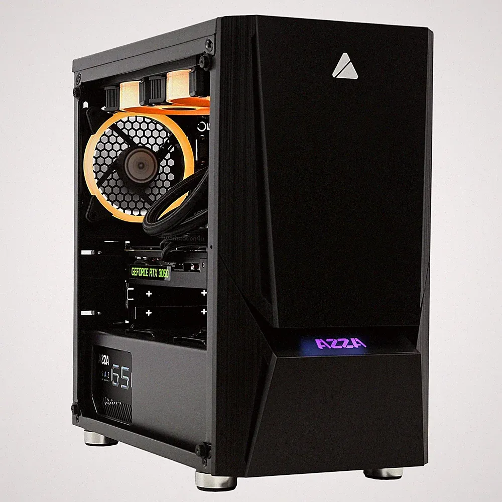 AZZA Gaming PC Intel Core i5-12600KF RTX 3060 16GB RAM 1TB SSD Wasserkühlung W11