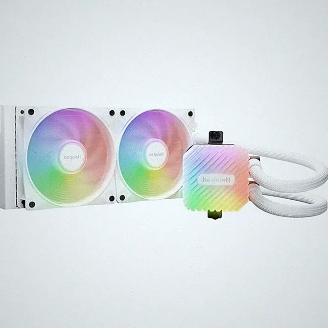 Be Quiet! LIGHT LOOP 240mm weiß Prozessor All-in-One Flüssigkeitskühler 12 cm 1 Stück