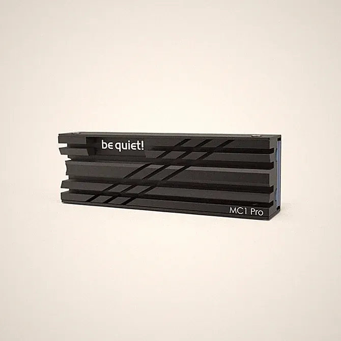 Be Quiet! MC1 PRO Solid-State Drive Kühlkörper/Heizkörper schwarz 1 Stück