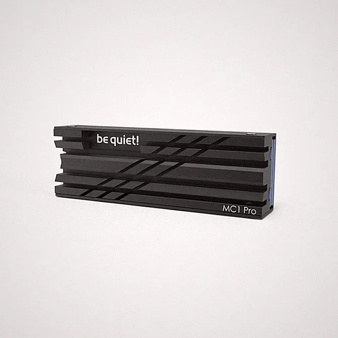 Be Quiet! MC1 PRO Solid-State Drive Kühlkörper/Heizkörper schwarz 1 Stück