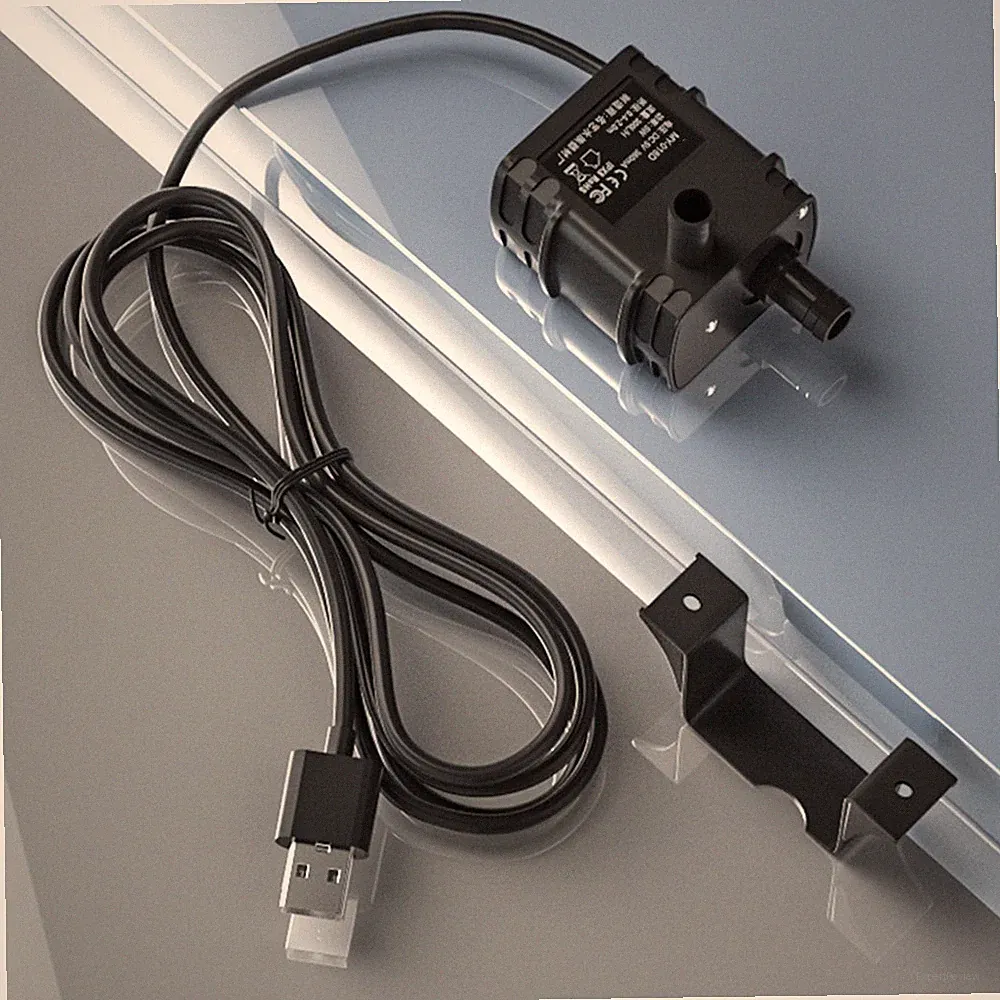 Bürstenlose 5W DC Tauchpumpe für DIY PC Wasserkühlung und Tankeinsatz