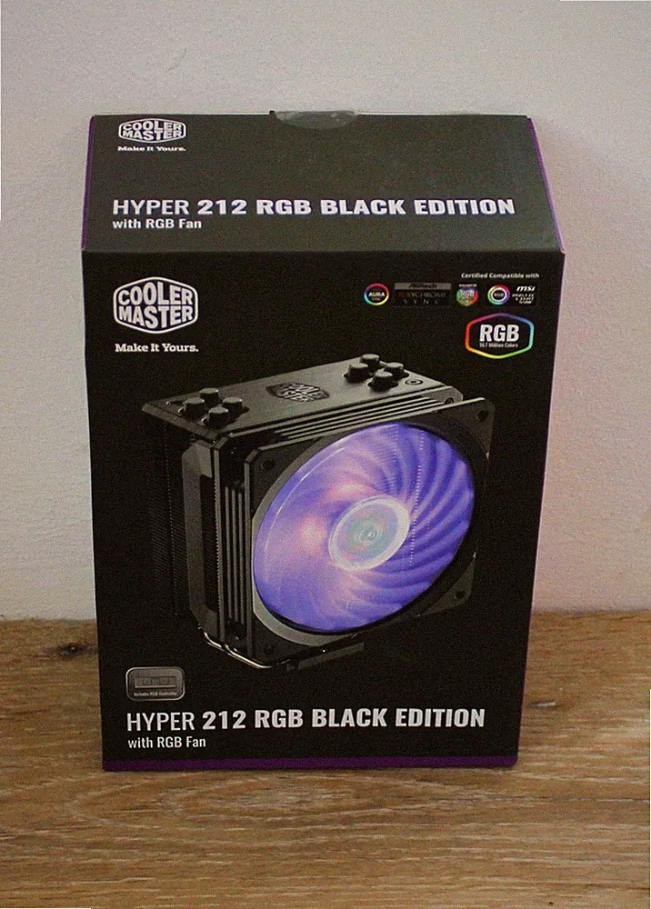 Cooler Master | Hyper 212 RGB Black Edition | RR-212S-20PC-R1 | CPU Kühler | NEU