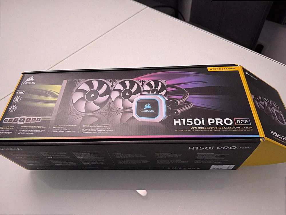 Corsair H150i Pro Wasserkühler RGB Hydro Series AM4 AM5 Intel LGA Wakü AiO