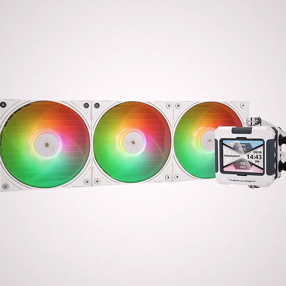 CPU Wasserkühlung 360 ARGB LCD Bildschirm AMD Intel PC Wasserkühler