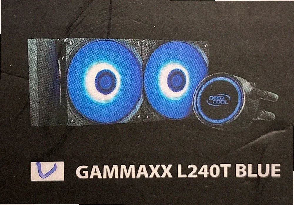 DeepCool Gammaxx L240T Blue 240mm Wasserkühlung, Gebraucht
