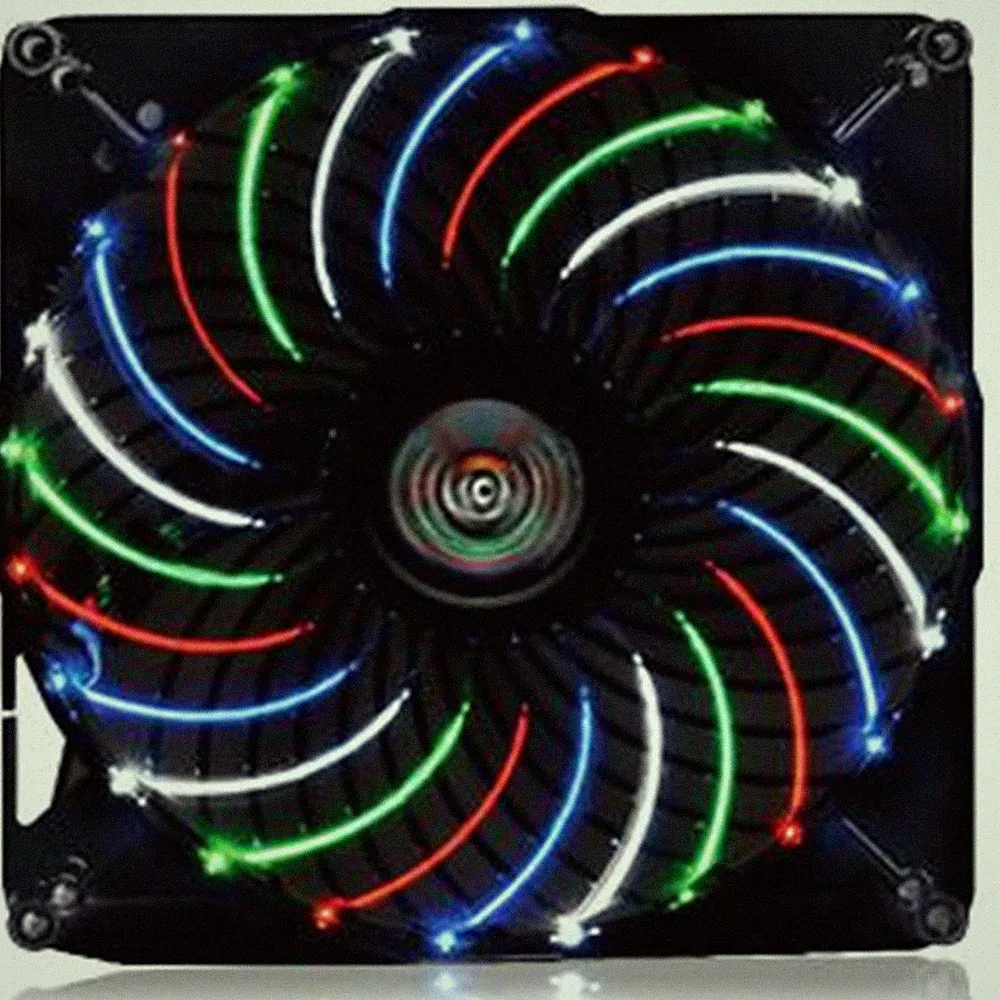 Enermax T.B.Vegas QUAD 18 / 20 cm LED PC Gehäuse Lüfter Office Multimedia Gaming