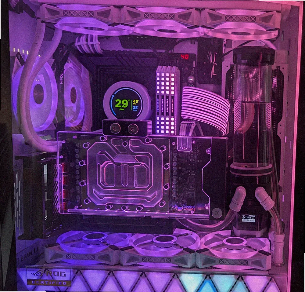 Enthusiast-Kit: RTX 4080 Aero OC + Full Custom Watercooling (EKWB, Aquacomputer)