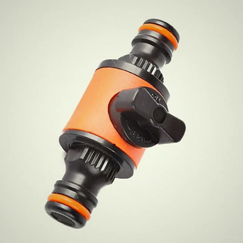 Fast Release Double-Way Water Pipe Joint Shut-off Connector Pipe Fittings 1Pc