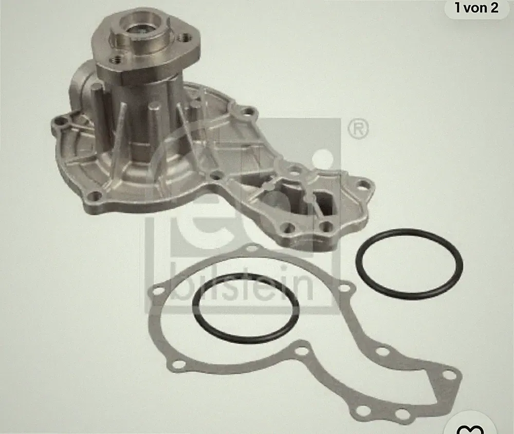 Febi 01286 Wasserpumpe Aluminiumguss High Performance passend für VW Golf...