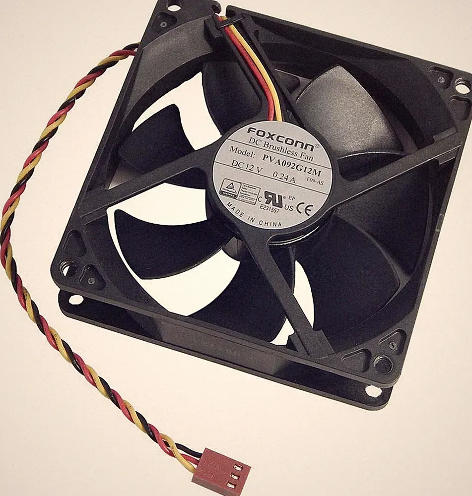 Foxconn PV902512L - Ventilator DC12V 0.16A 3-WIRE 92x25mm Kühler Z