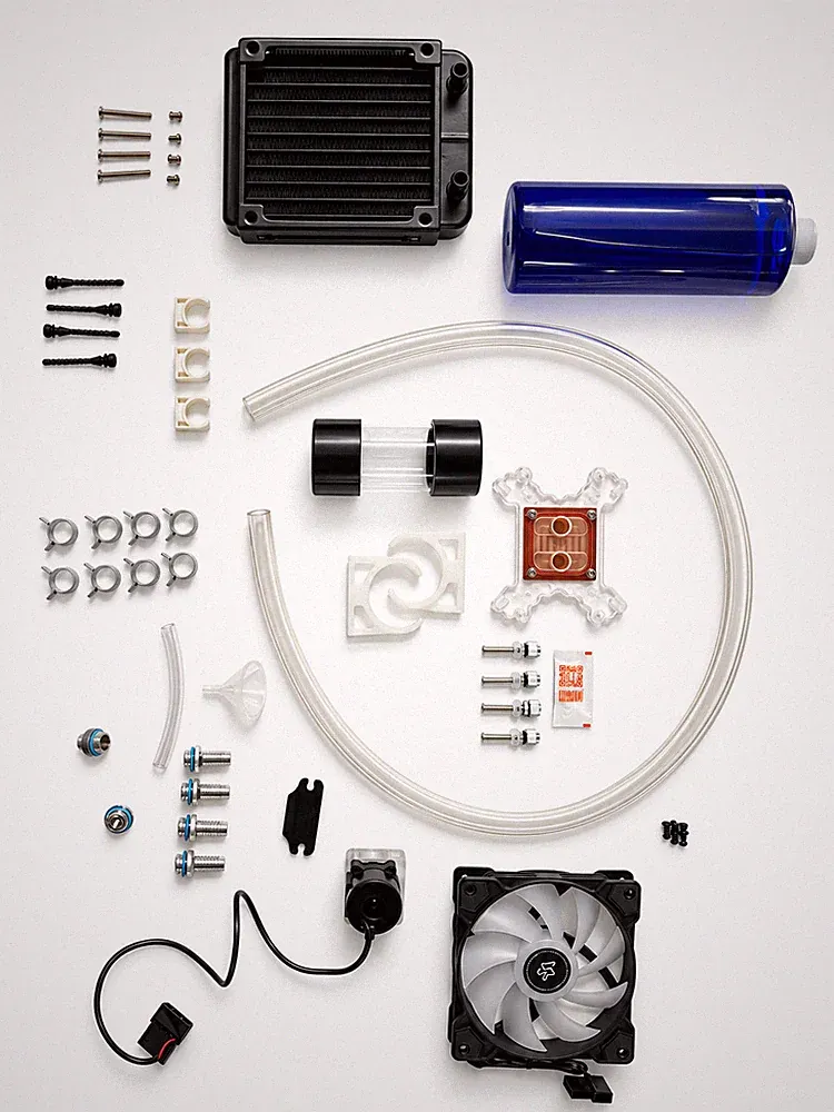 Freeze. DIY Custom Wasserkühlungs-Set 1 PC 120 mm CPU Pumpe Soft-Tubes