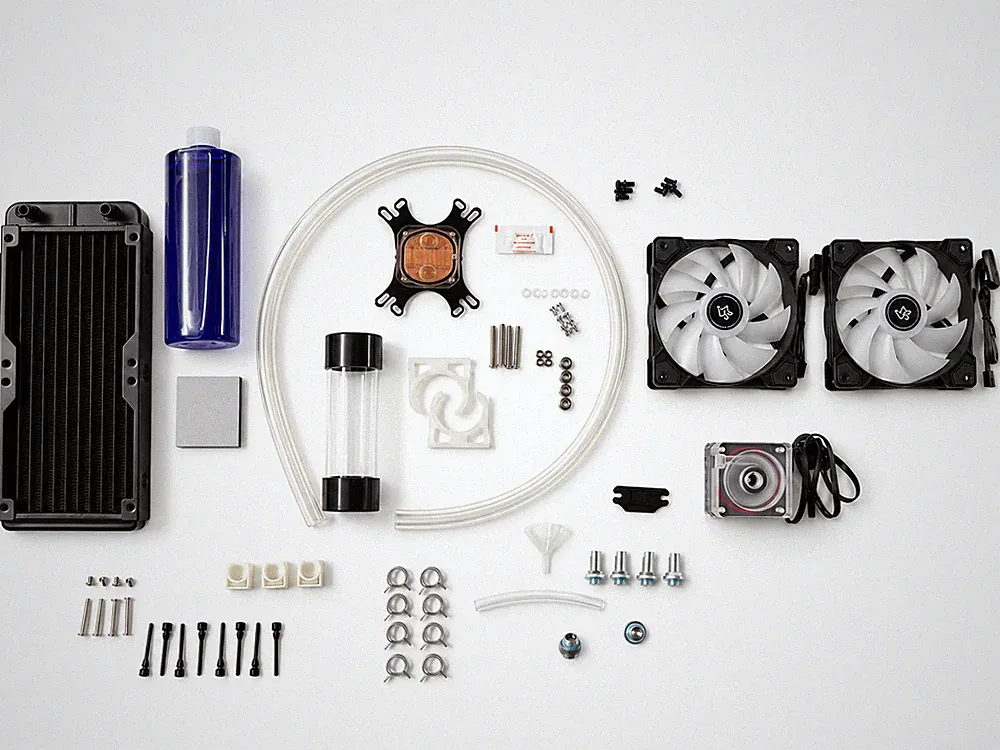 Freeze. DIY Custom Wasserkühlungs-Set 2 PC 240 mm CPU Premium-Pumpe