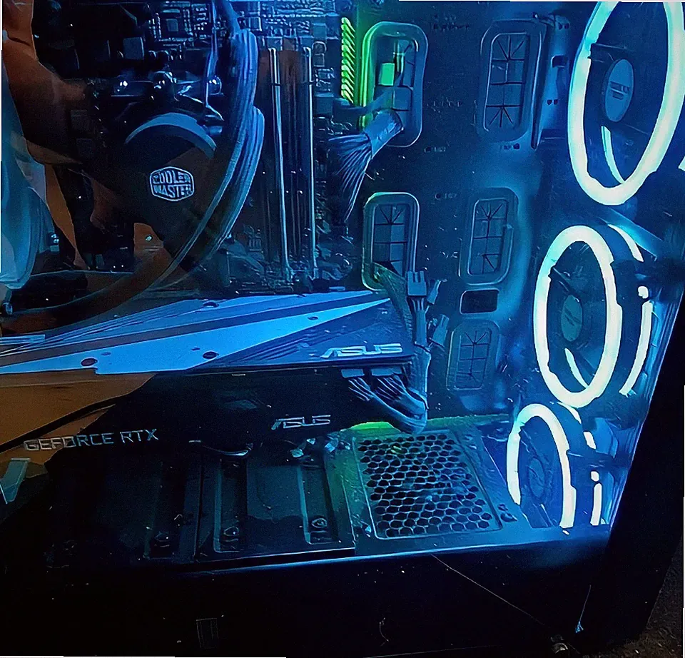 GAMER PC 2x SSD NIVIDIA RTX 2070 WASSERKÜHLUNG