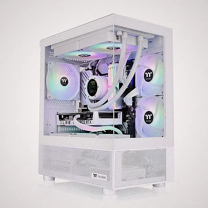 Gamer PC - AMD Ryzen™ 5 5500 - RTX 5060 8GB - 32GB - 512GB - Wasserkühlung weiß