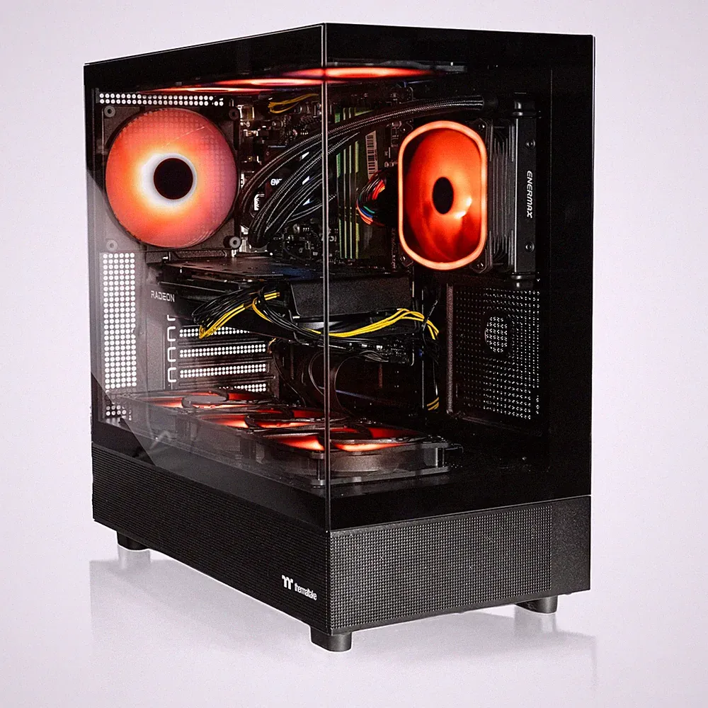 Gamer PC | bis RTX 4060 | i7 7. Gen | 32GB | 2TB NVMe | Wasserkühlung | LGA 1151