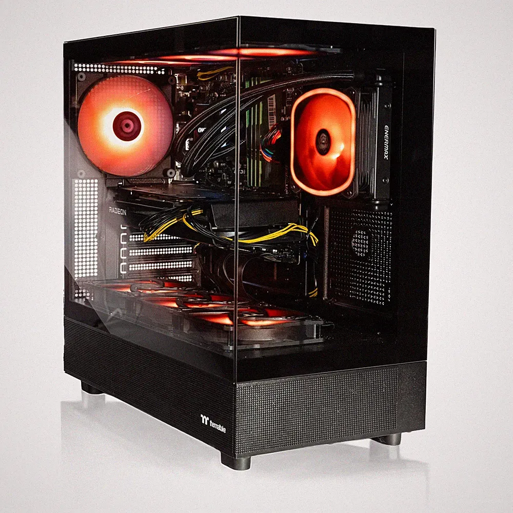 Gamer PC für eSports | bis RTX 5070 | Ryzen 7 1700X | 64GB | 2TB NVMe | Wakü