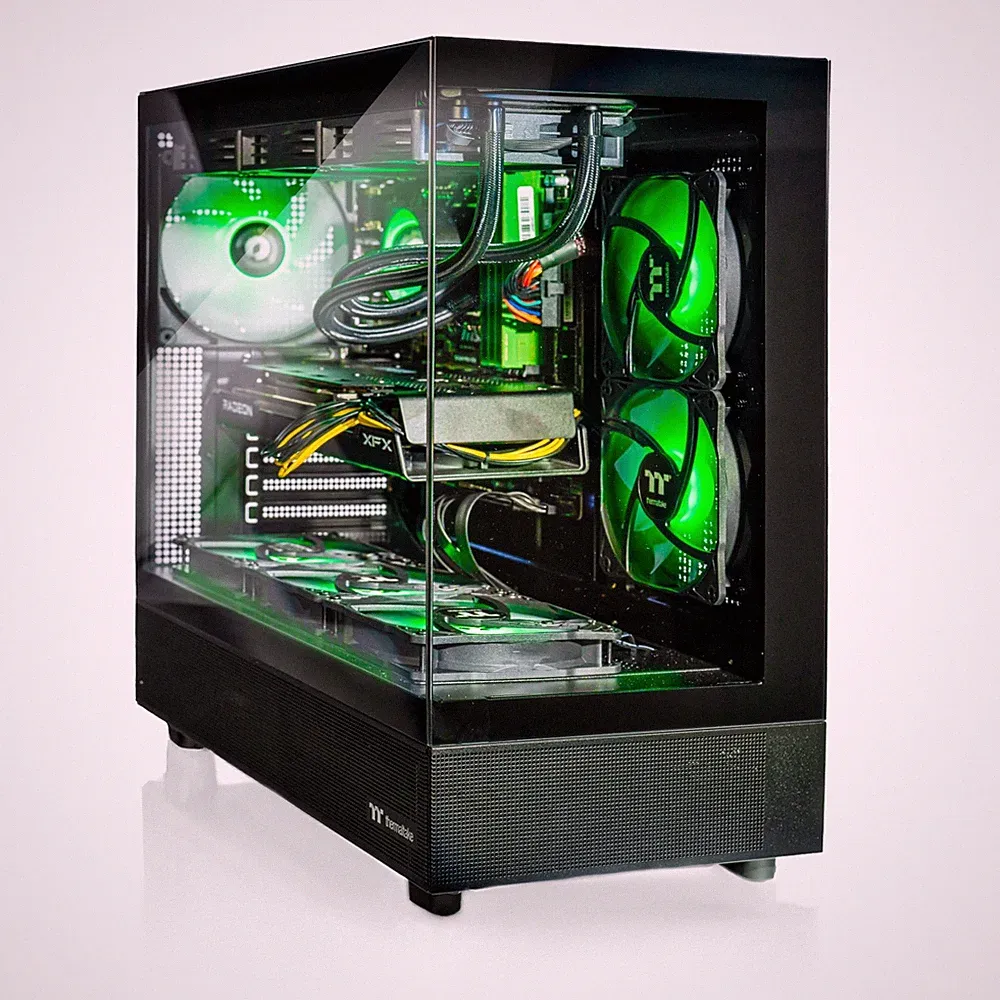 Gamer PC | RTX 5070 | bis Ryzen 9 5900X | 64GB | 1TB NVMe | Flüssigkühlung | AM4