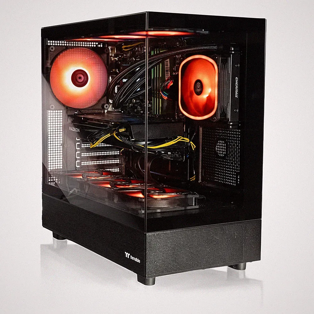 Gaming PC | bis RTX 5070 | Ryzen 7 1700X | 64GB | 2TB NVMe | AiO-Kühlung | AM4