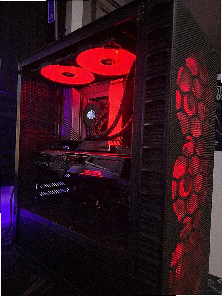 Gaming PC mit Wasserkühlung Komponenten siehe Artikelbeschreibung Win 11 vorins
