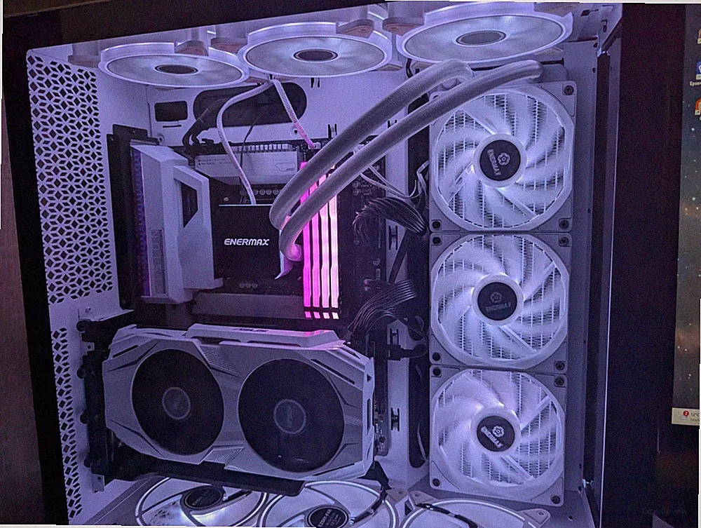 corsair wasserkühlung weiß