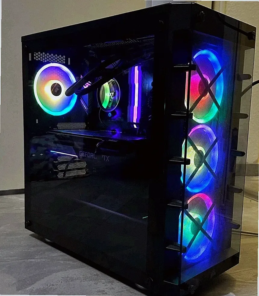 Gaming-PC RTX 3060 Ti | Ryzen 7 5700G | 32 GB RAM | 2 TB SSD NZXT Wasserkühlung