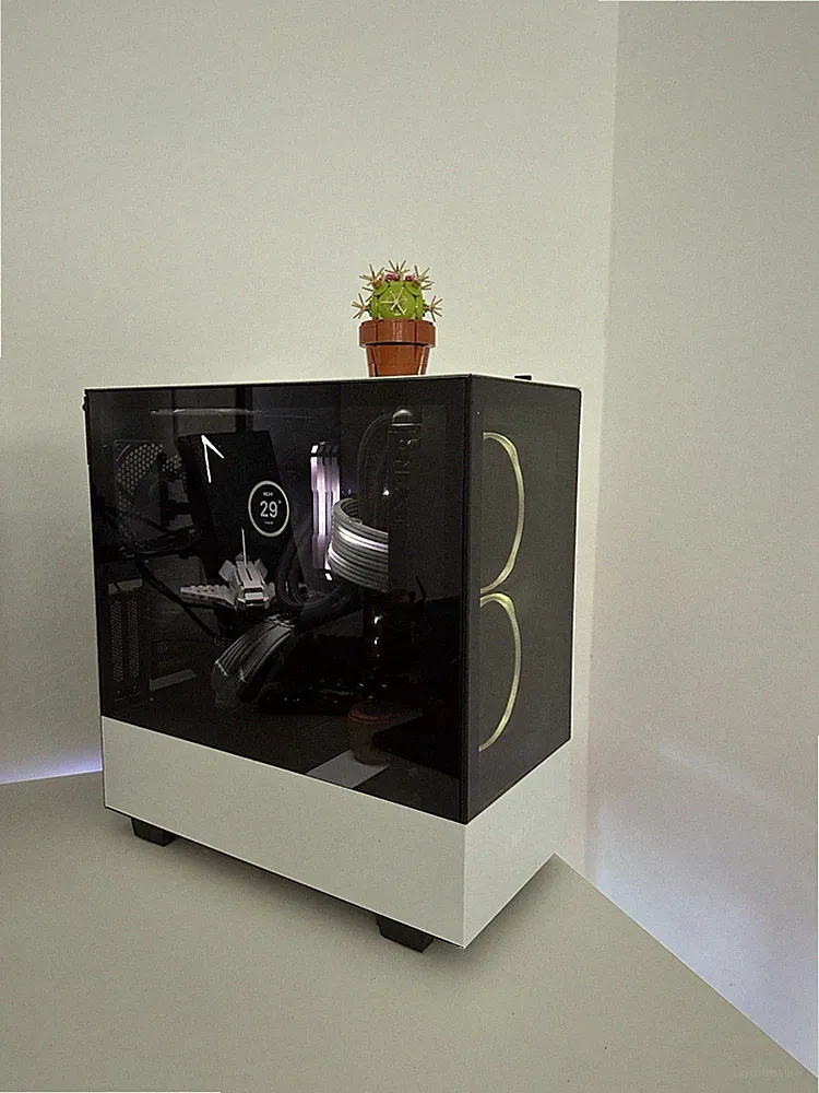 wasserkühlung pc weiß nzxt