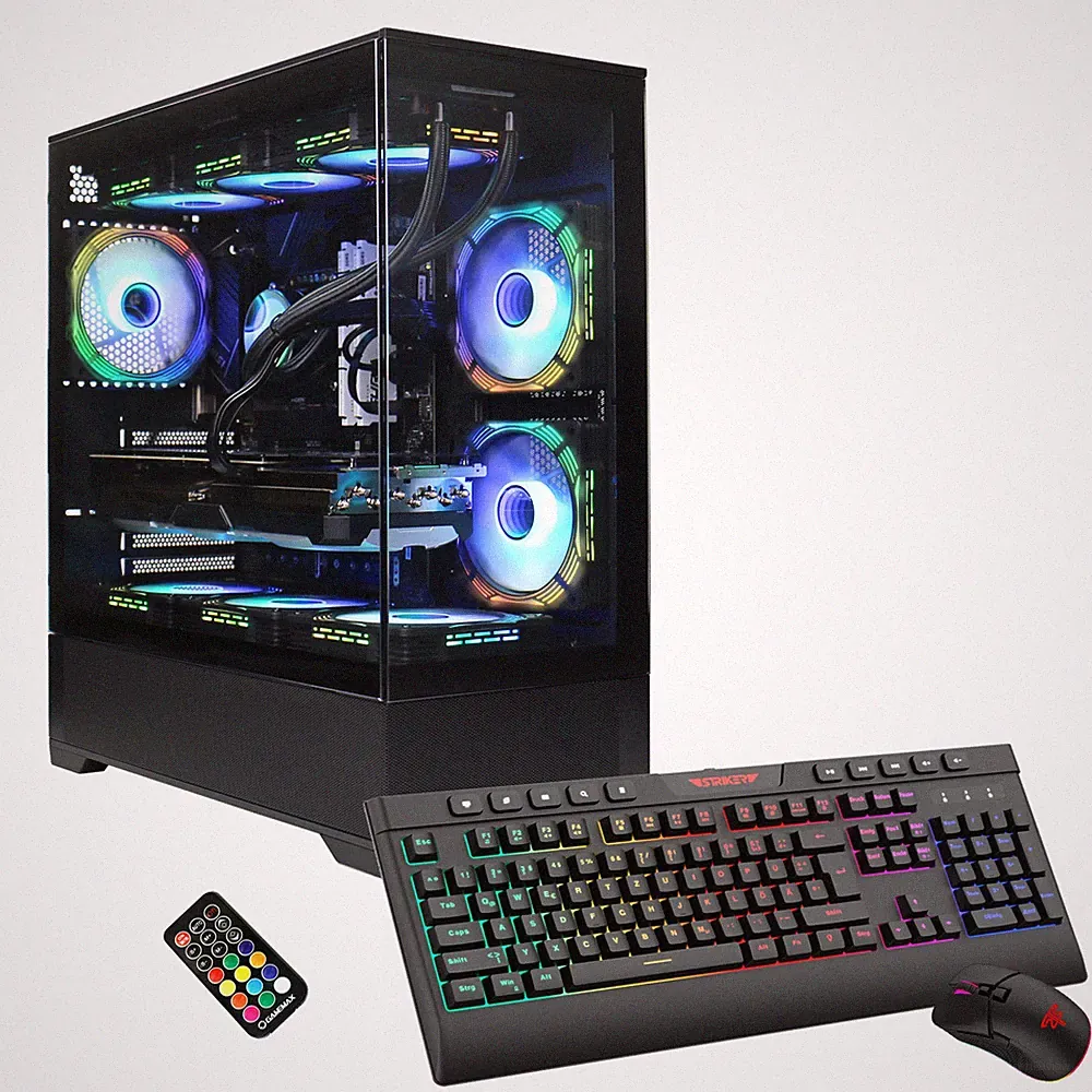 Gaming PC Ryzen 5 7500F 32GB DDR5 1TB SSD RTX 5060Ti 16GB Wasserkuehlung Win 11