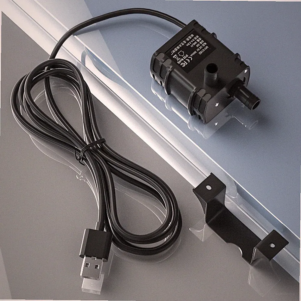 Geräuscharme USB 5W Brushless Wasserpumpe für Aquarium und PC Wasserkühlung S