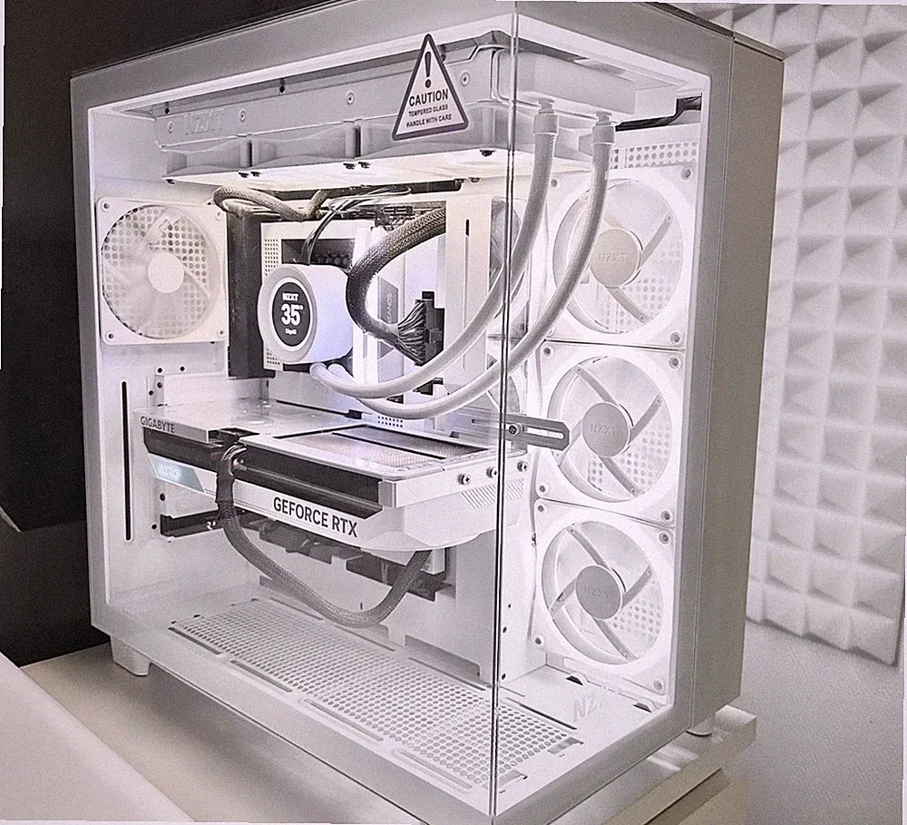 High-End Gaming PC Wasserkühlung | RTX 4070 Ti | i7 | SSD | 32 GB