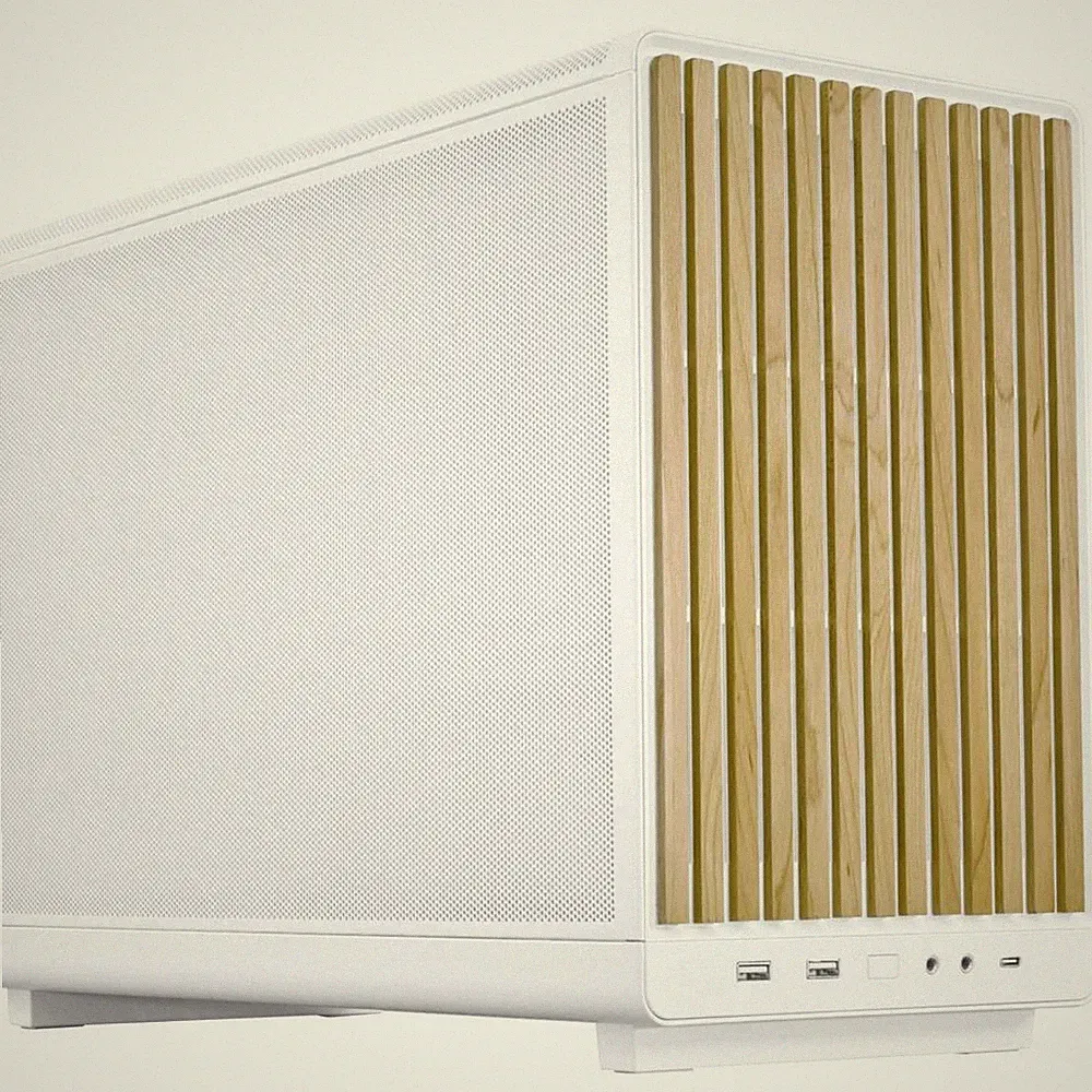 Lian Li Lian Li DAN Cases A3-mATX Wood Edition PC-Gehäuse, Micro-ATX - Buche