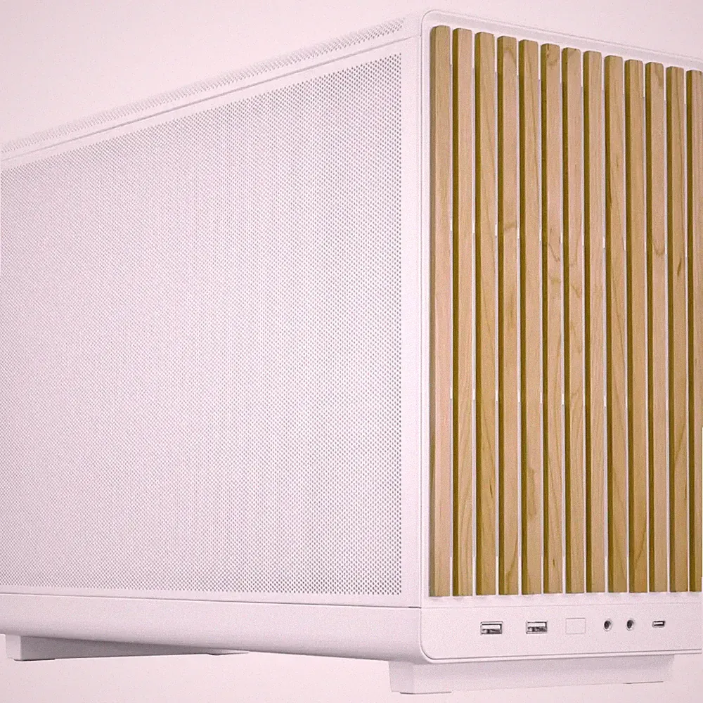 Lian Li Lian Li DAN Cases A3-mATX Wood Edition PC-Gehäuse, Micro-ATX - Buche