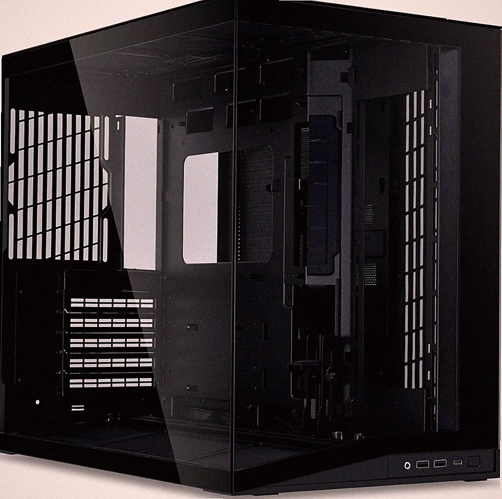 Lian Li O11 Dynamic Mini V2 PC-Gehäuse, Mini-Gehäuse, ATX, Tempered Glass - schw