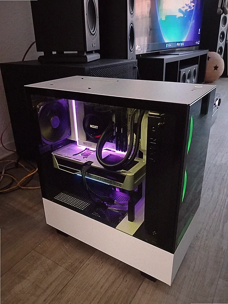 wasserkühlung pc weiß nzxt