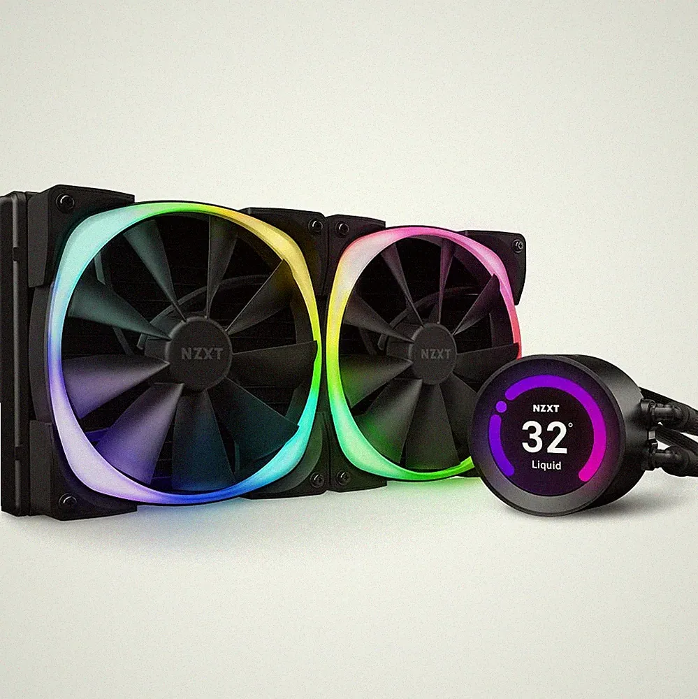 NZXT Kraken Z63 RGB 280mm AIO CPU-Wasserkühlung mit LCD-Display RL-KRZ63-R1